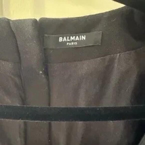 Balmain button down short dress - Picture 8 of 10